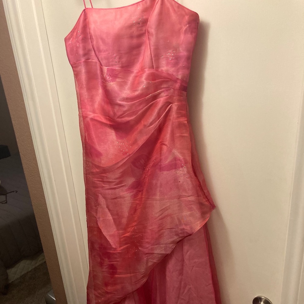 Pink formal dress!
